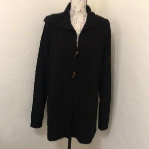 Alliance Knitters Inc Knit Cadigan Black Sweater
Size 2X
